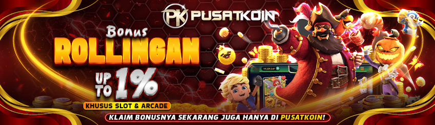 BONUS ROLLINGAN SEMUA JENIS SLOT/ARCADE GAME